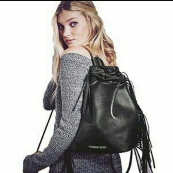 Victoria's Secret Handbags - Victoria Secret backpack purse bag black